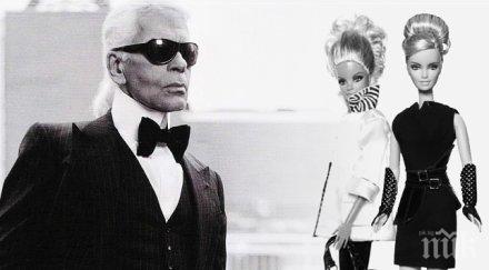 създадоха кукла образ подобие карл лагерфелд снимка