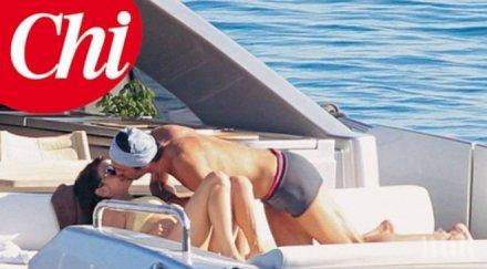 джиджи буфон новата изгора въртят любов яхта гърция снимка