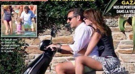 спипаха саркози кара скутер без каска очаква глоба