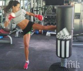 ана иванович раздава шутове тренировка снимка