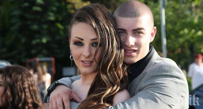 Щерката на Глория оскуба веждите на гаджето си, направи го за резил (снимка)