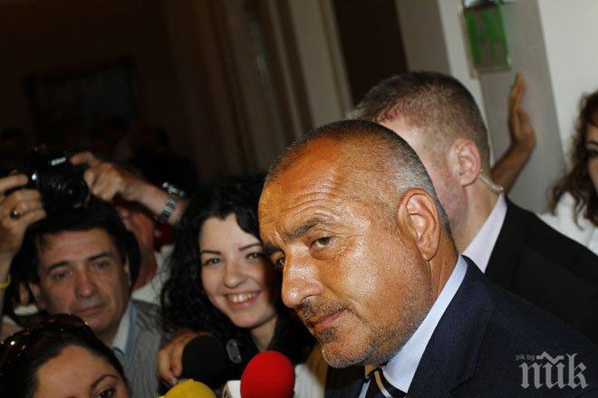 Бойко Борисов: Служебното правителство ще кара само на вода, хляб няма