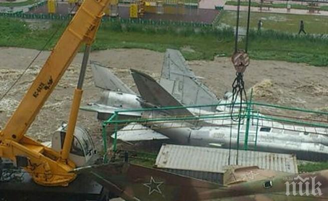 Вятър издуха два самолета в Магадан