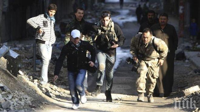 Избухна сражение между сирийската армия и бунтовниците