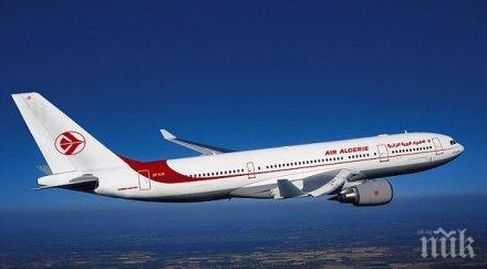 изчезна алжирски пътнически самолет обновена