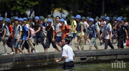 един загинал 800 души болница заради жегите япония