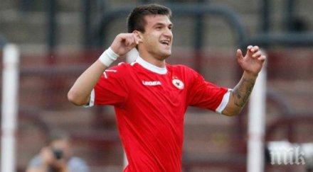 защитник цска счупен пръст