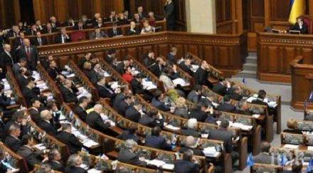 парламентът украйна дебатира вот недоверие премиера
