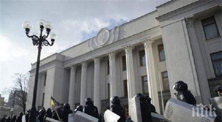 раздор коалицията украинският парламент разпускане