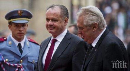 президентът словакия дари първата заплата