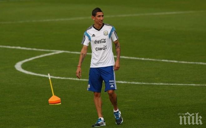 Ди Мария се ядоса на ПСЖ, иска в Манчестър Юнайтед