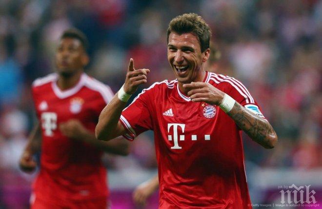 Манджукич: Приличаме си със Симеоне, за Гуардиола не искам да говоря
