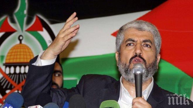 Лидерът на Хамас: Искаме да сключим примирие с Израел възможно най-скоро