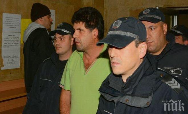 Емил-Крокодила в писмо от ареста: Троен убиец е свидетел срещу мен