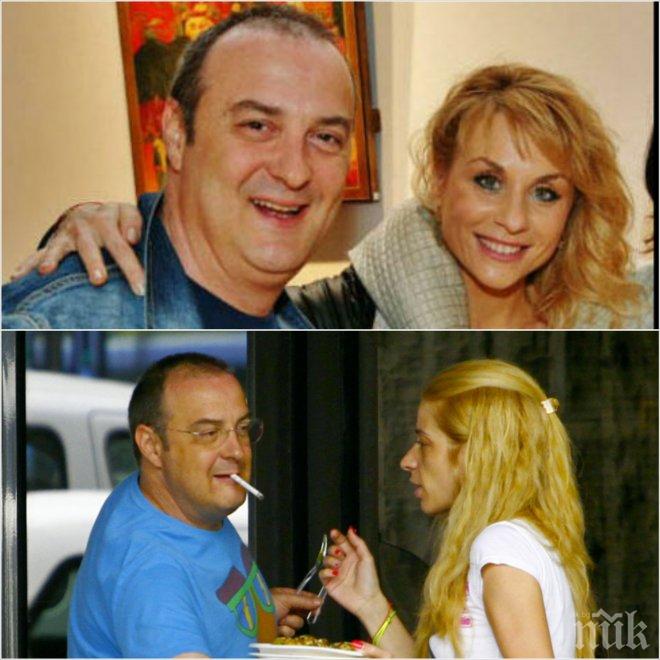 Само в ПИК! Краси Радков кръшка с блондинка, любовницата копие на жена му Станислава (папарашки снимки)