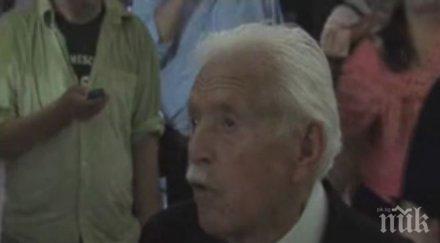 възрастният делегат конгреса бсп 104 годишният асен костов гласувам янаки мая