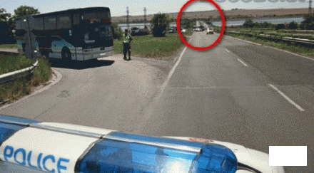 катастрофа сарафово затвори пътя слънчев бряг стотици коли капан снимка