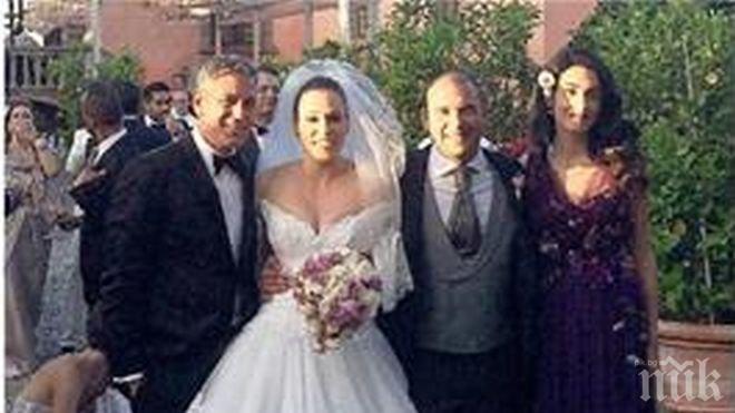 Дъщерята на Илия Павлов се омъжи за милионерски син! Венча ги годеницата на Джордж Клуни