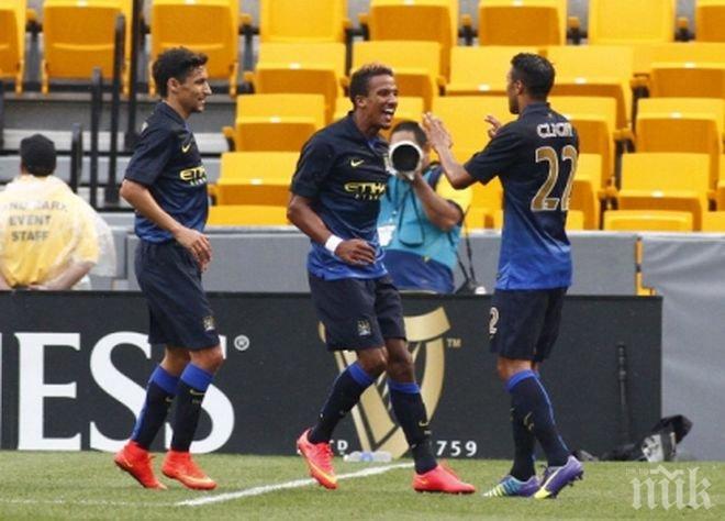 Манчестър Сити помете Милан в САЩ (видео)
