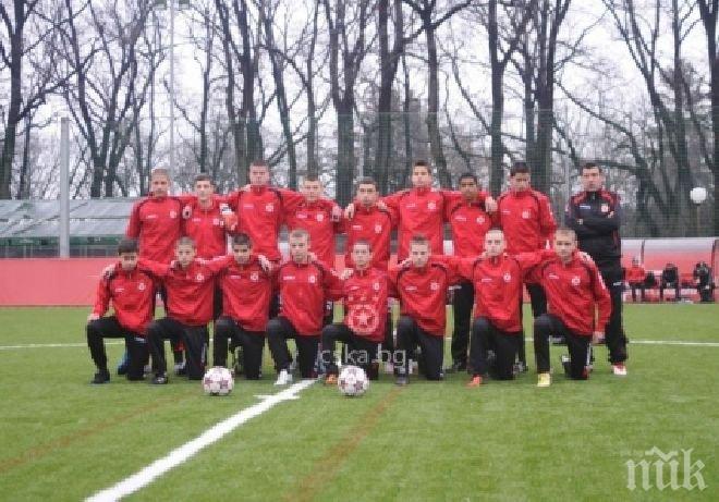 Младите надежди на ЦСКА са на 1/2-финал в Македония