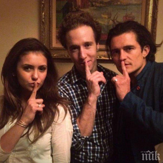 Орландо Блум и Нина Добрев - двойка?