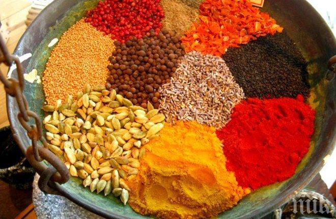 Някои подправки ни помагат да топим килограми! Вижте кои са те!