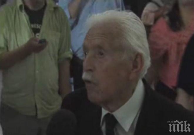Най-възрастният делегат на конгреса на БСП - 104-годишният Асен Костов: Ще гласувам за Янаки или Мая