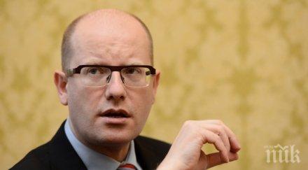 чехия подкрепи санкции русия