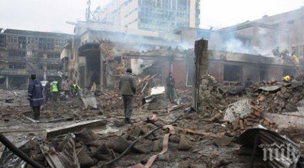 донецк чуват стрелби взривове