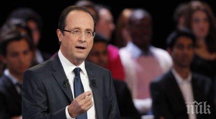 френският президент осъди атаката училището оон ивицата газа