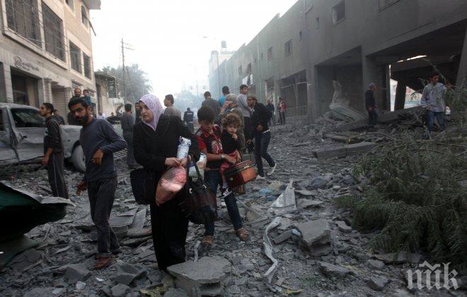 15 души загинаха при израелски удар по пазар в предградие на Газа