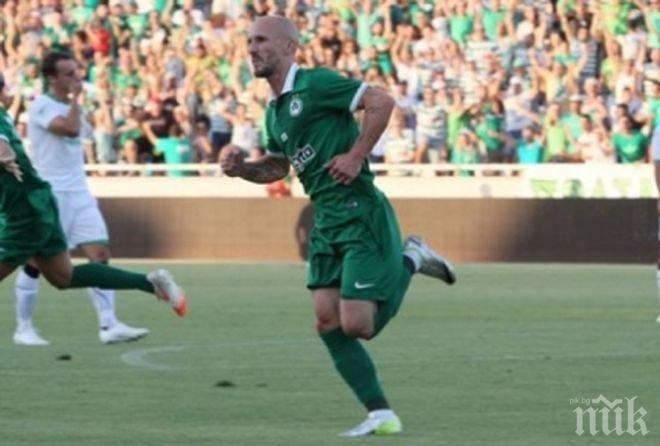 Изгонен от Левски блести в Лига Европа