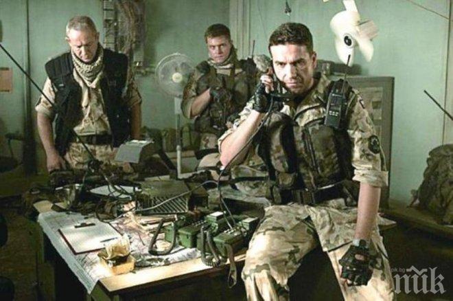 Христо Шопов във военна униформа - бие се в Кербала (снимка)
