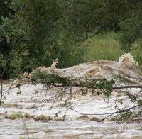 Първи ужасяващи кадри от водния ад в Мизия. Вижте ги!