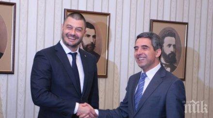 президентът запозна бареков приоритетите служебното правителство