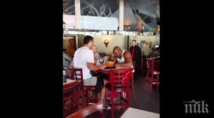 кличко бригс сбиха ресторант видео