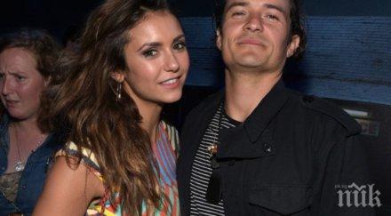 нина добрев орландо блум хванати целуват