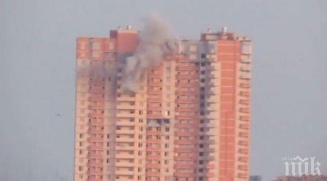 През цялата нощ са продължили престрелките в Луганск