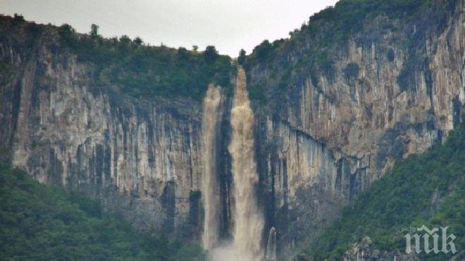 Стихията затвори пътя Храбрино – Дедево