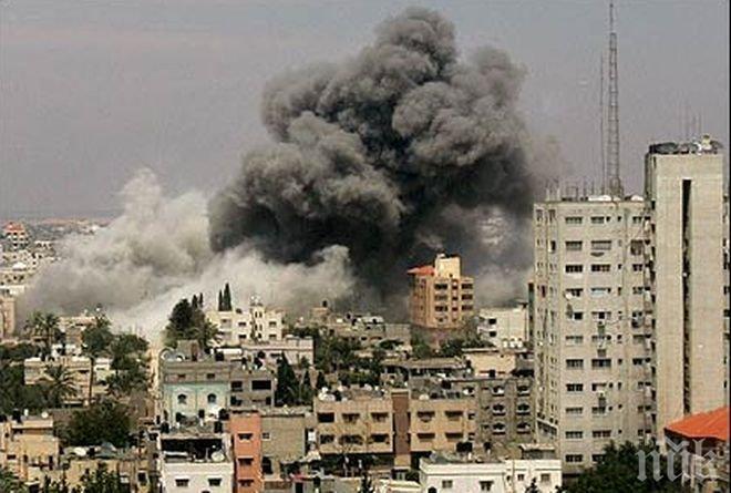 Подновиха бомбандировките на Ивицата Газа
