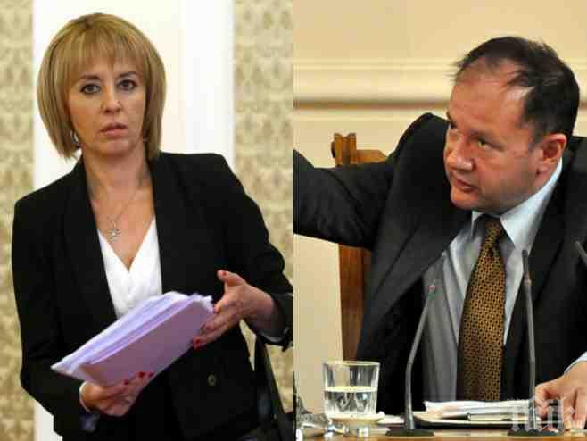 САМО в ПИК! Миков реже главата на Мая Манолова в политиката, вади я от листата в Кюстендил! Ангел Найденов се опитва да я спаси пред Станишев!