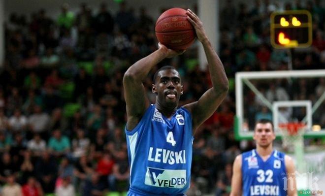Баскетболна звезда на Левски пред сензационен трансфер в Италия