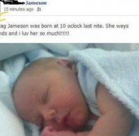 Родители кръстиха детето си на знака диез