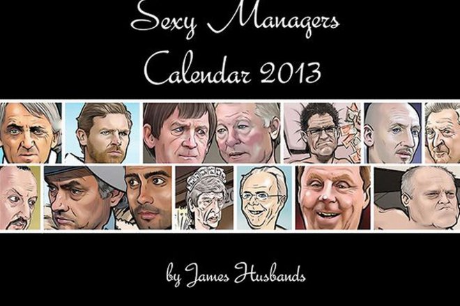 Пуснаха еротичен календар на Фърги, Венгер, Манчини и компания (Снимки)