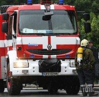 Пробит маркуч на маслото подпалил автобуса с ученици