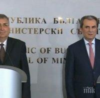 Орешарски към Близнашки: Имате малшанса, но и щастието да бъдете служебен премиер