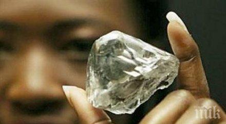 198 каратов диамант откриха африка