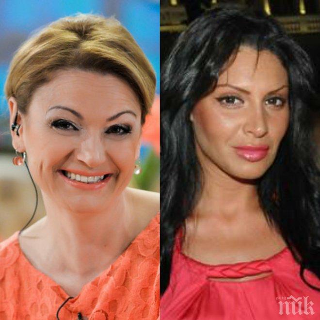Ани Салич кръстница на бебето на Черната Златка - уреди я с гинеколог за раждането
Ани Салич кръстница на бебето на Черната Златка - уреди я с гинеколог за раждането