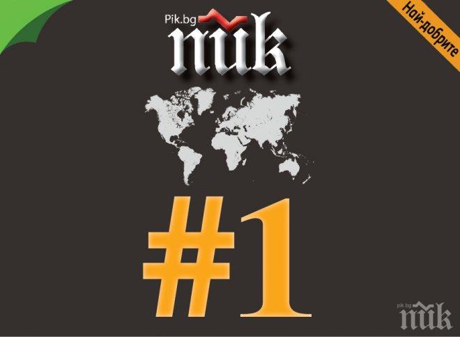 ПИК и този уикенд е №1 в целия интернет