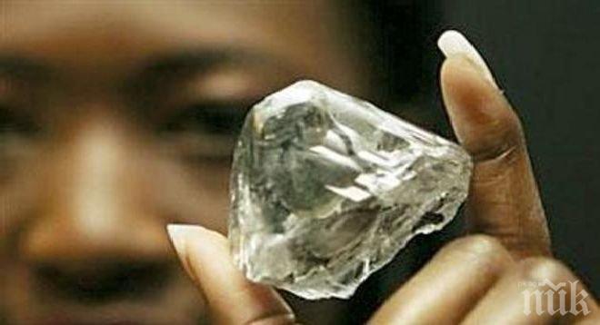 198-каратов диамант откриха в Африка
